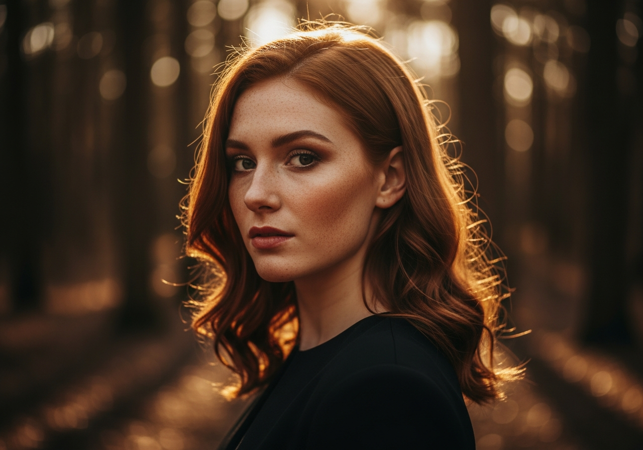 Emberlit Forest Gaze